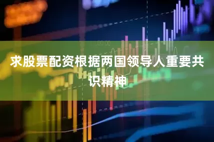 求股票配资根据两国领导人重要共识精神